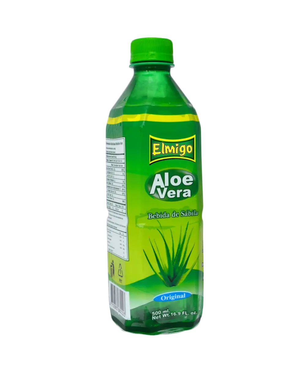 ELMIGO ALOE VERA Bebida de Sábila 500ML - Imagen 2