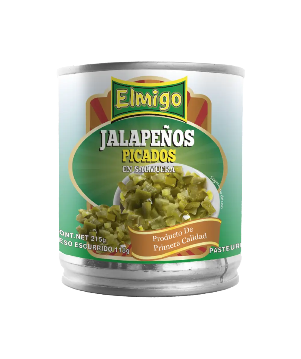ELMIGO JALAPEÑOS En escabeche 215 g - Imagen 2